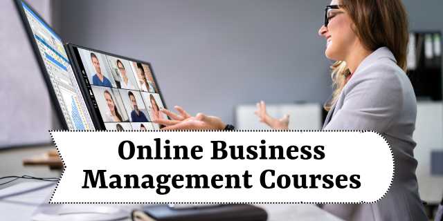 Online Business Management Courses
