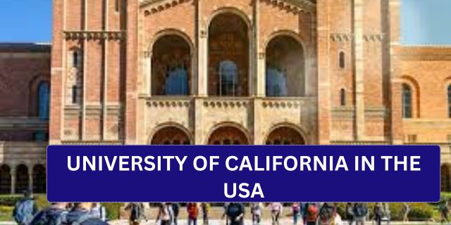 University of California in the USA
