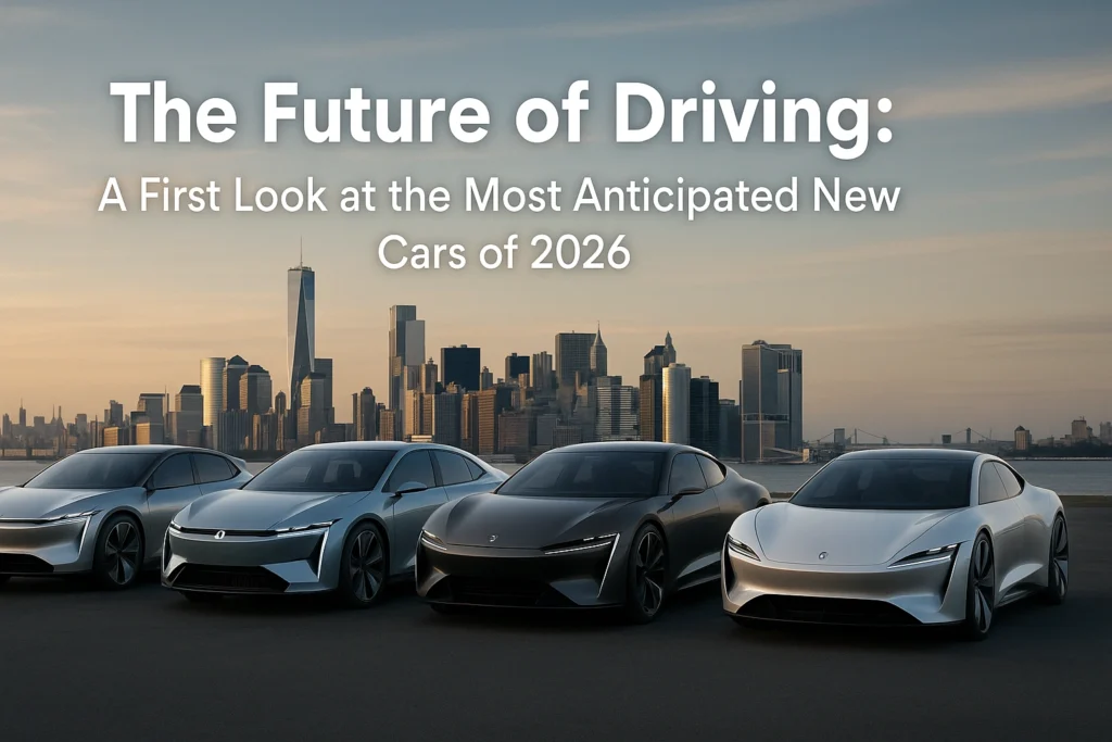 The Future of Driving: A First Look at the Most Anticipated New Cars of 2026